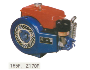 Diesel engine horizontal type air cooled 165F